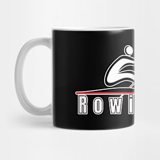 Rowing heart love Mug